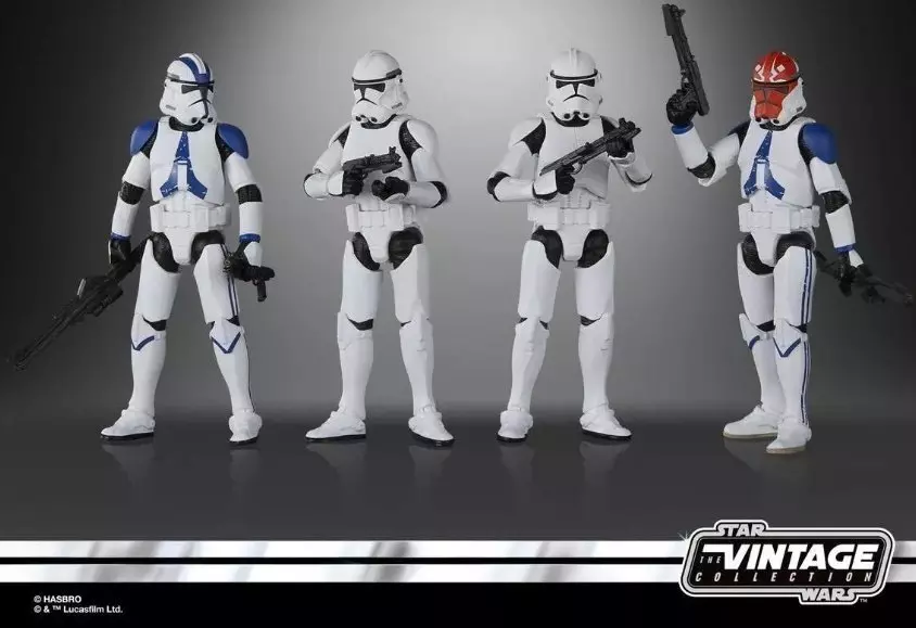 フェーズ2 501部隊　クローントルーパー 4パック　ヴィンテージコレクション Amazon.com: STAR WARS The Vintage Collection Phase II Clone